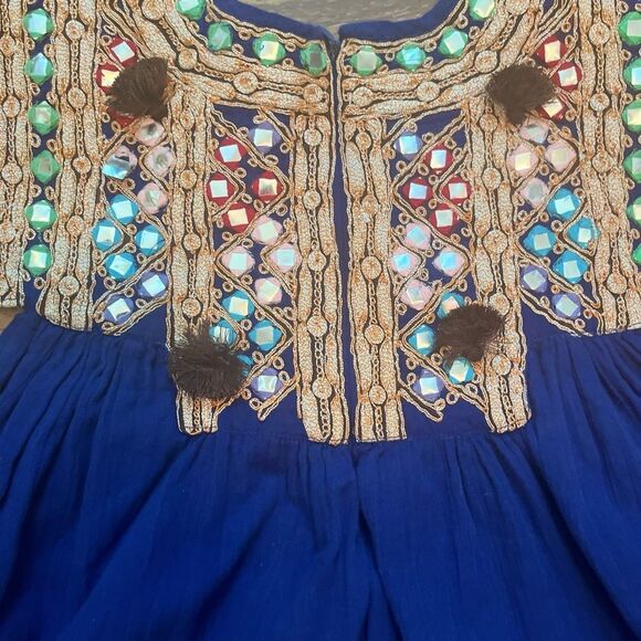 Pink Chicken Dress with Embroidered Details - Picture 9 of 9